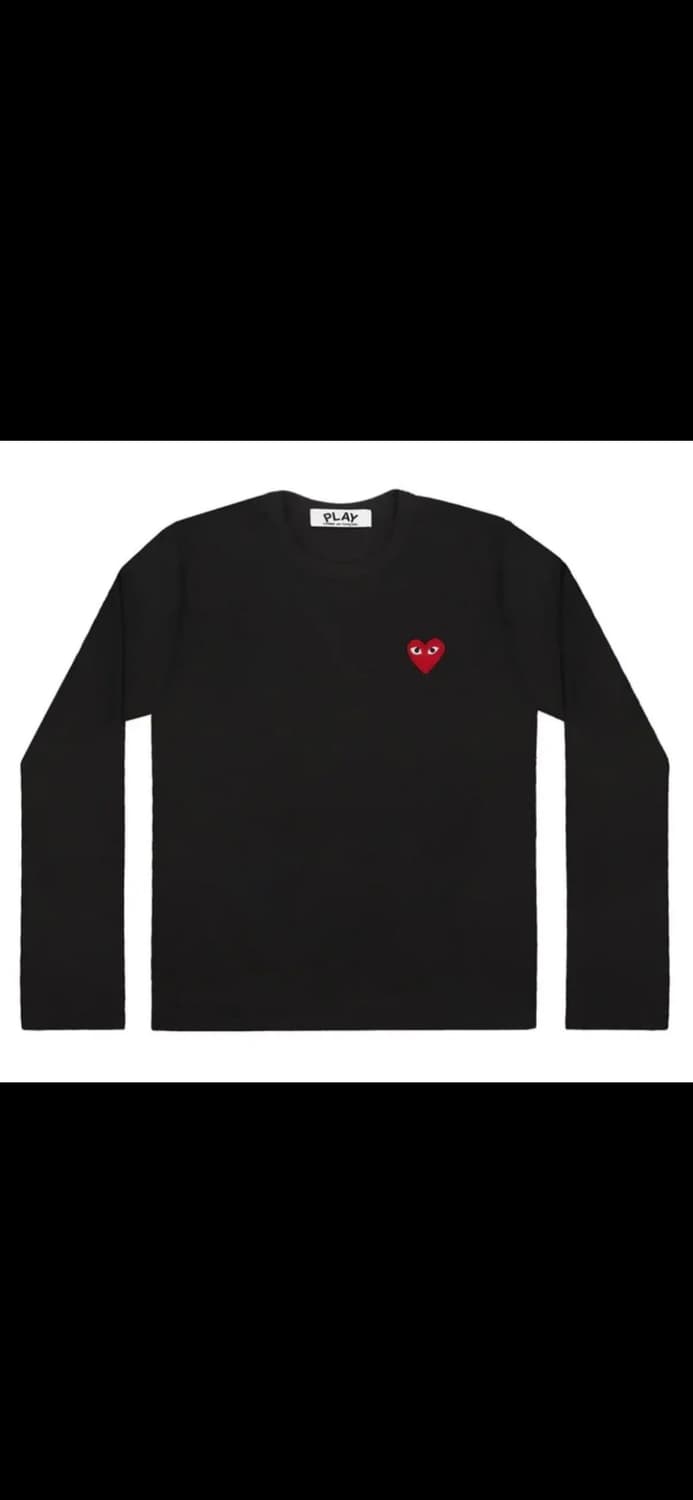 🔥[새상품/정품]🔥 꼼데가르송 남녀공용 롱슬리브 2 color  상품이미지6