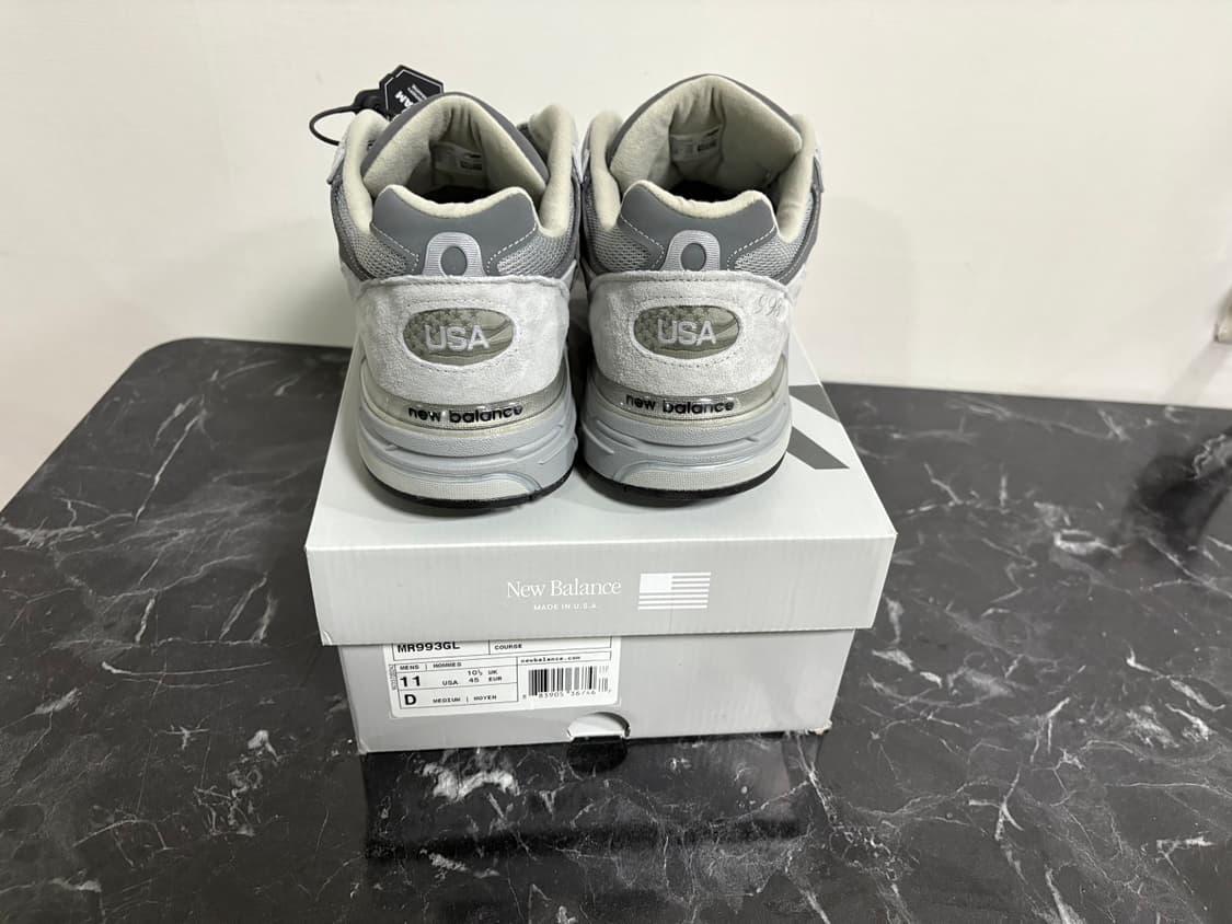 뉴발란스 993 그레이 D 290 상품이미지3