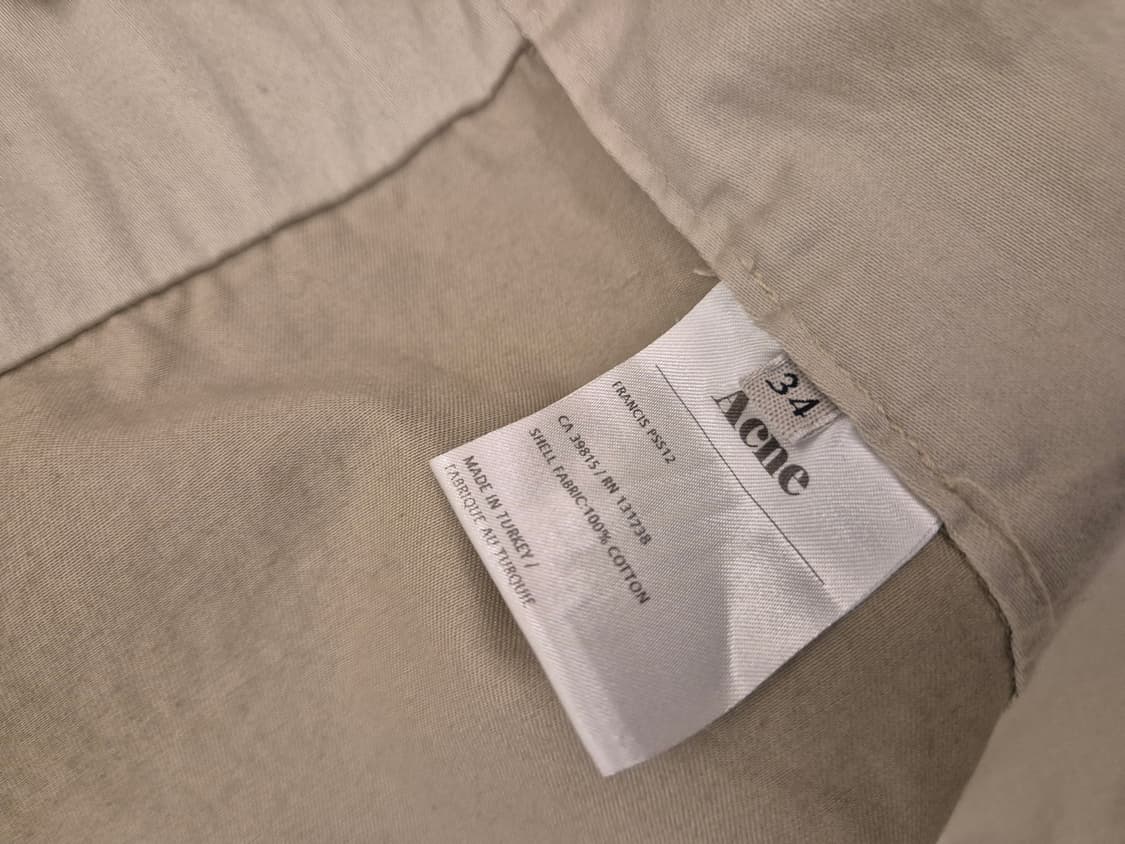 12ss 아크네 밀리터리 트렌치 코트 상품이미지7