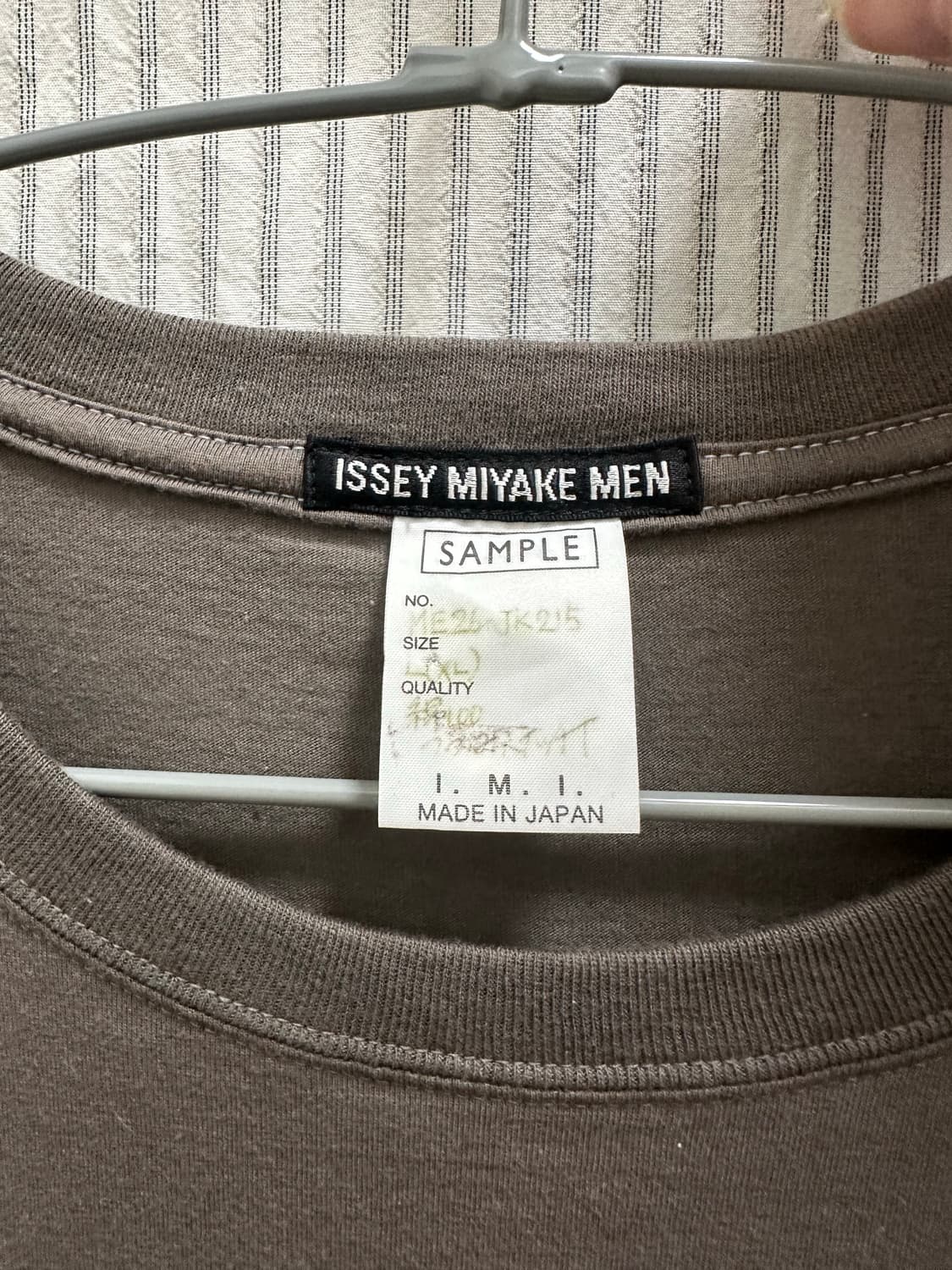 XL) issey miyake man 샘플 티샤-쓰 상품이미지3