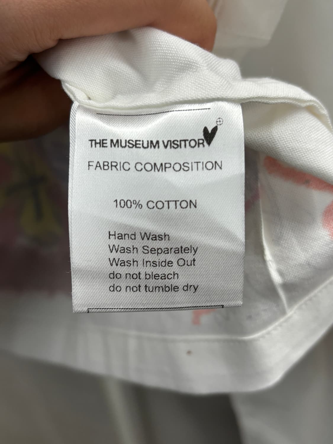 THE MUSEUM VISITOR 더 뮤지엄 비지터 셔츠 S 상품이미지7
