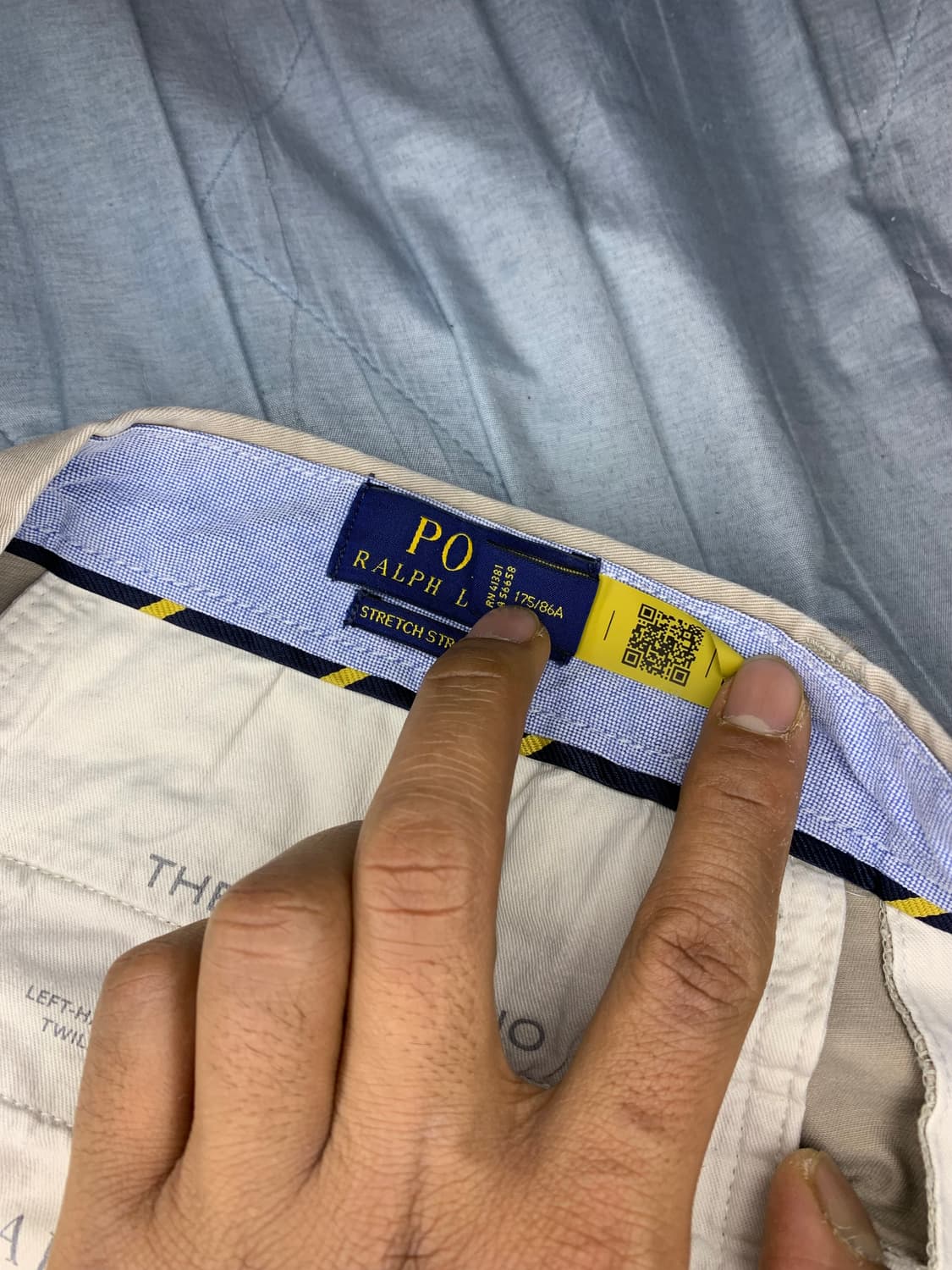 POLO RALPH LAUREN 스트레이트핏 워시 스트레치 치노 팬츠 상품이미지5