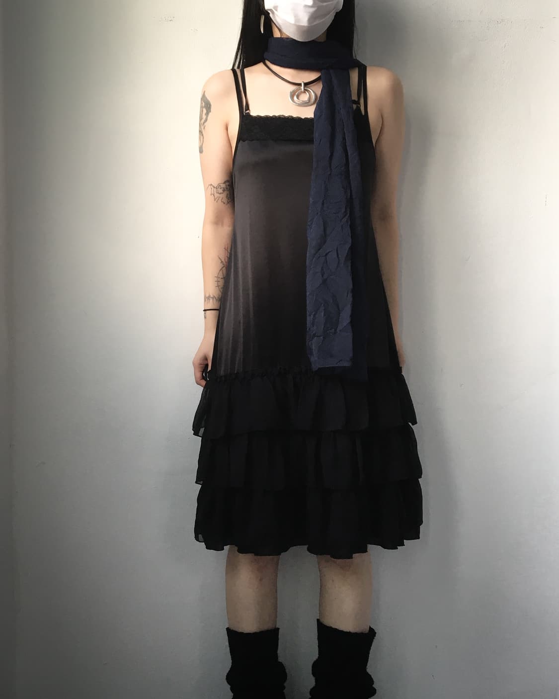 Frill slip onepiece 상품이미지1