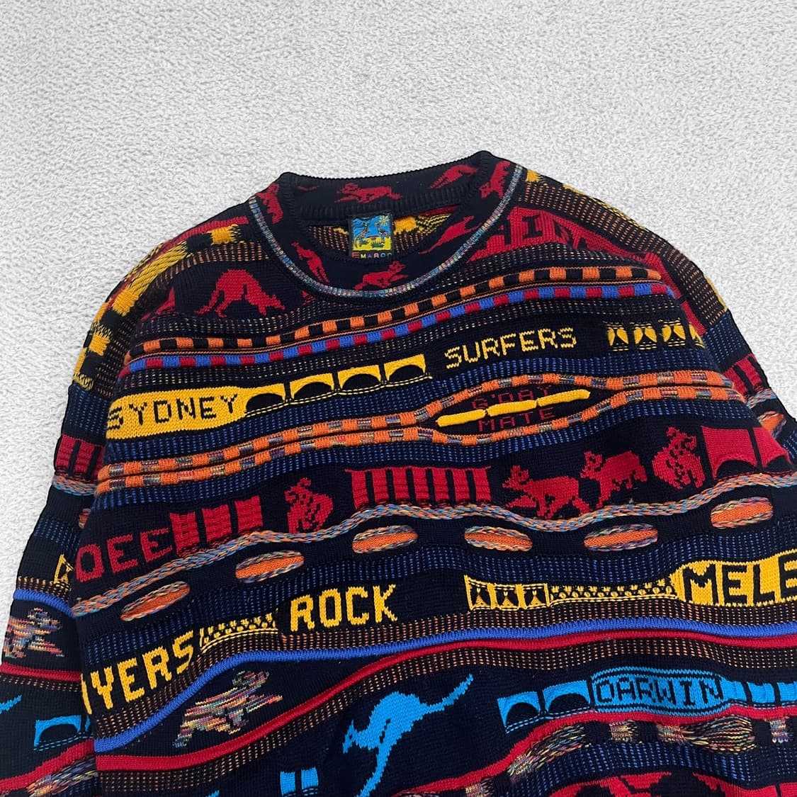 Emaroo 오스트레일리아 빈티지 케이블 니트 상품이미지2