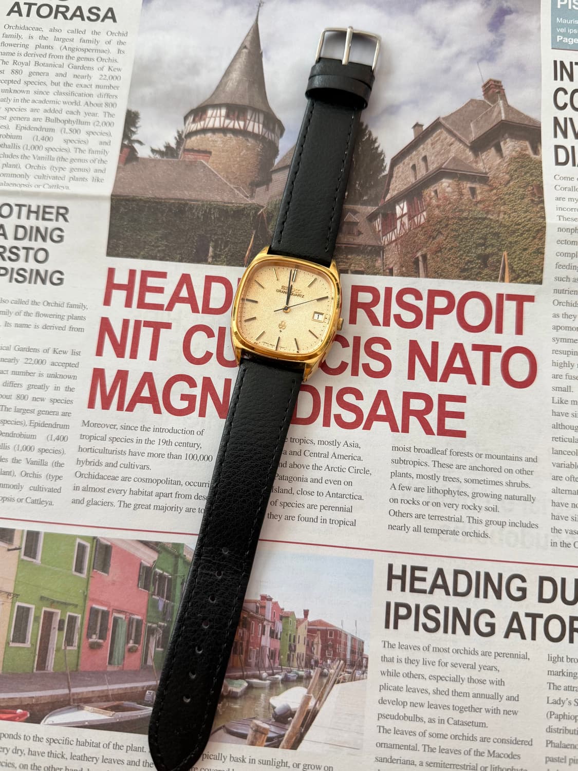 Seiko 세이코 Grand Quartz Sand Diel 상품이미지2
