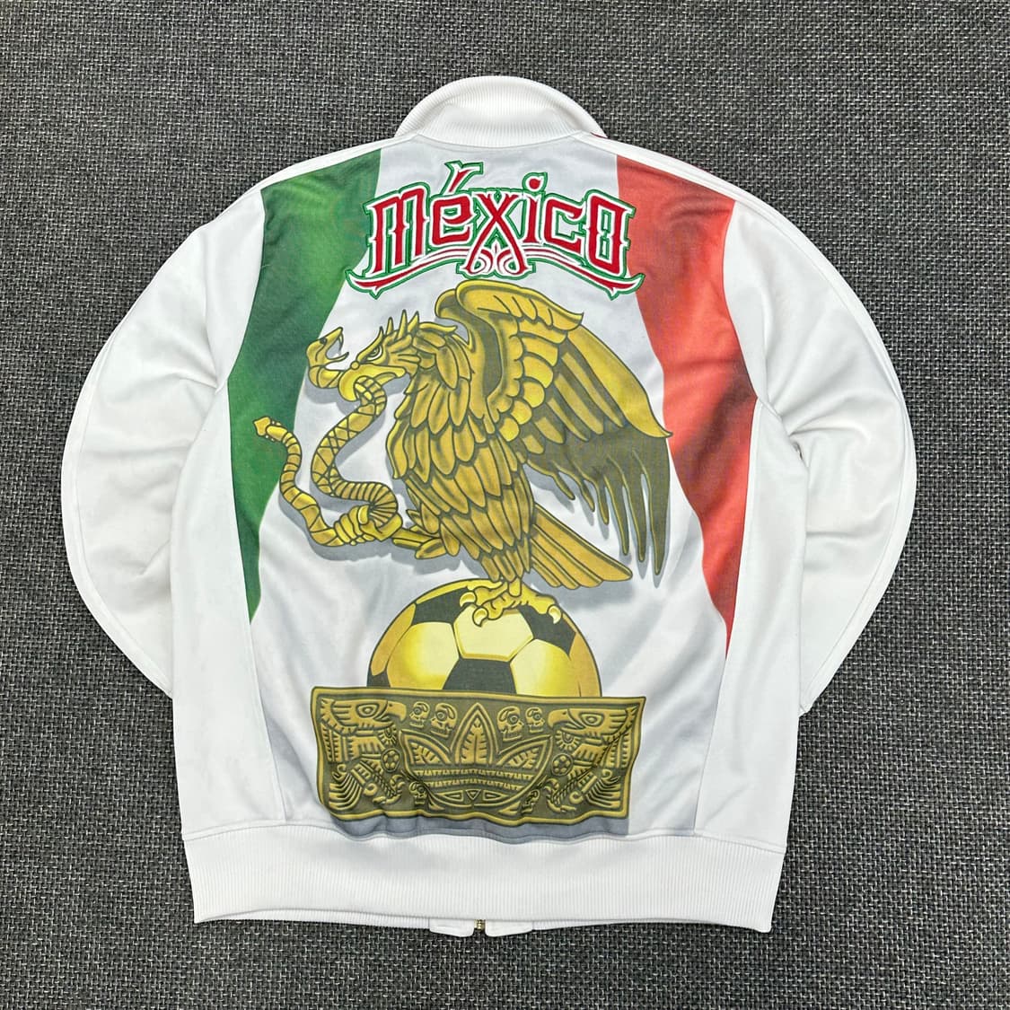 아디다스 멕시코 국대 빈티지 화이트 져지 110 상품이미지8