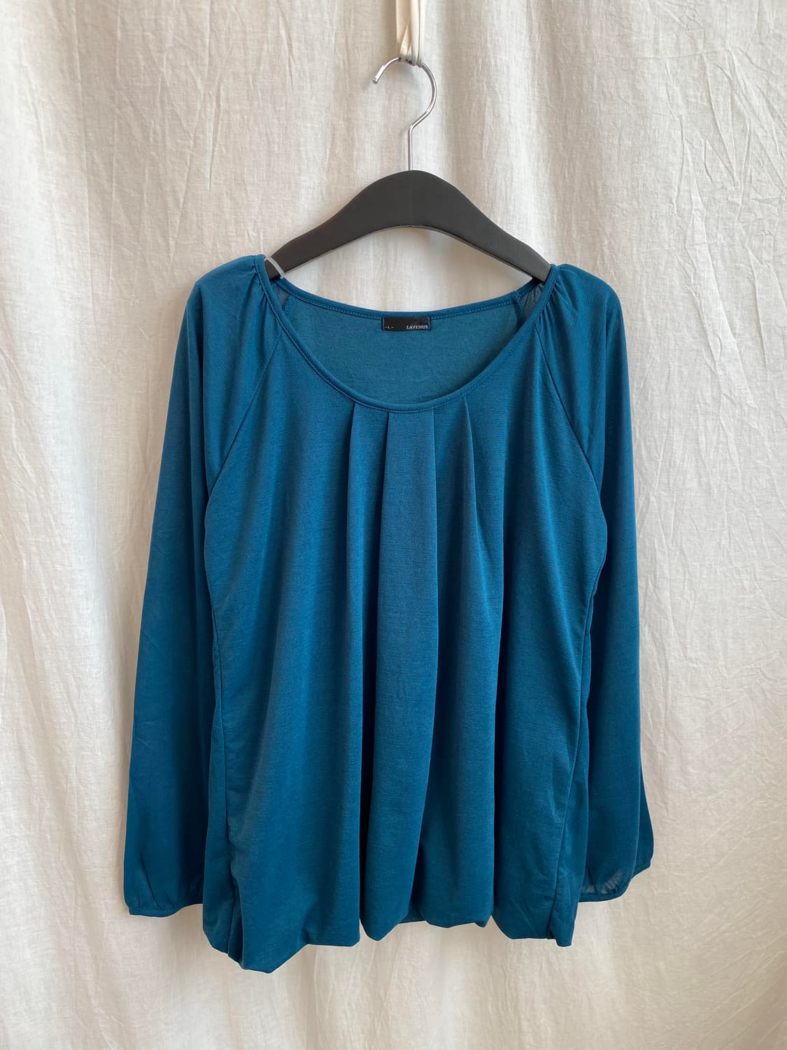 청록 시스루 블라우스(-66) 상품이미지2