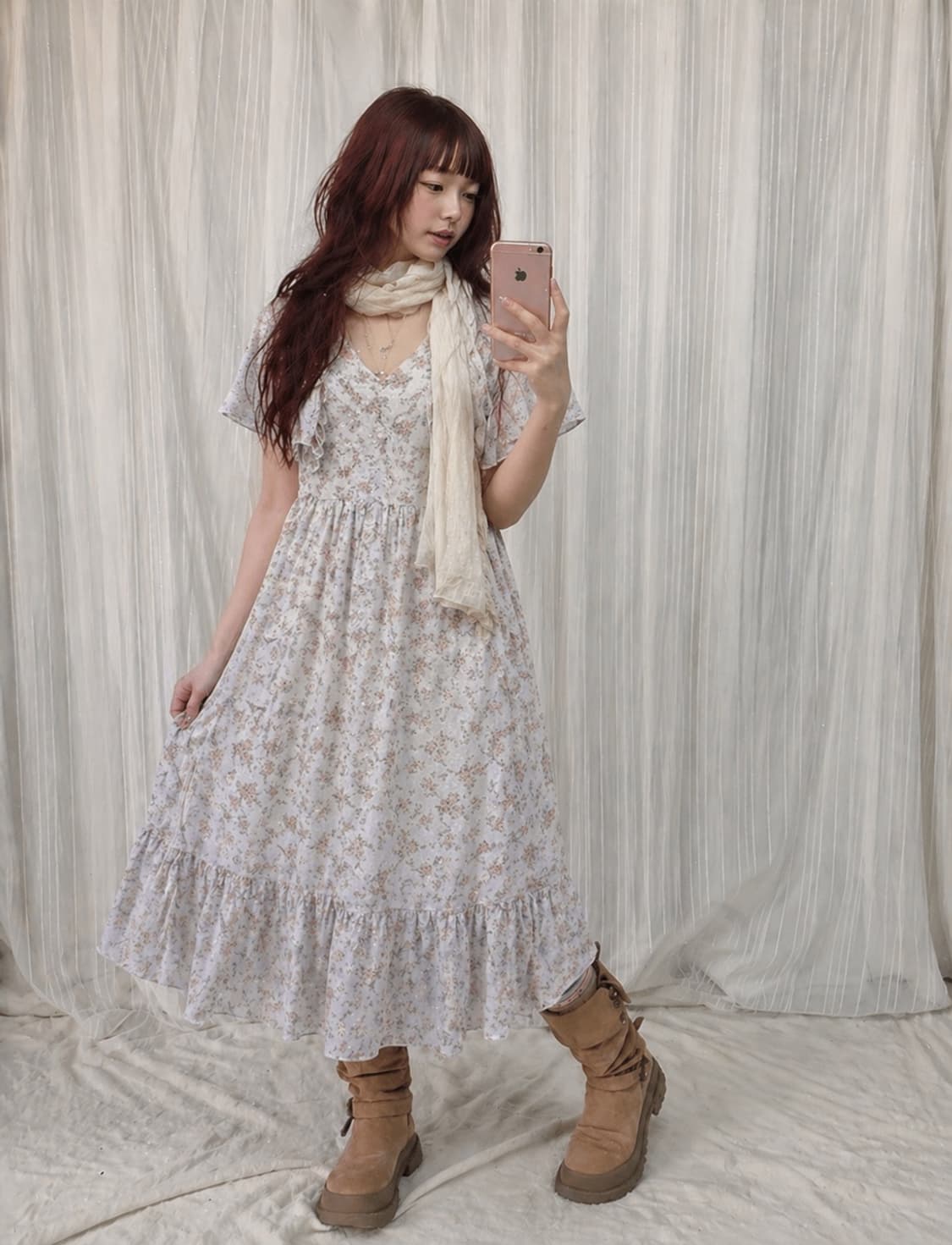 빈티지 소라 원피스 상품이미지1