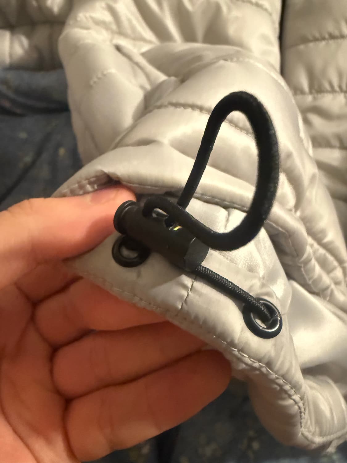 스투시 그레이 경량패딩 상품이미지6