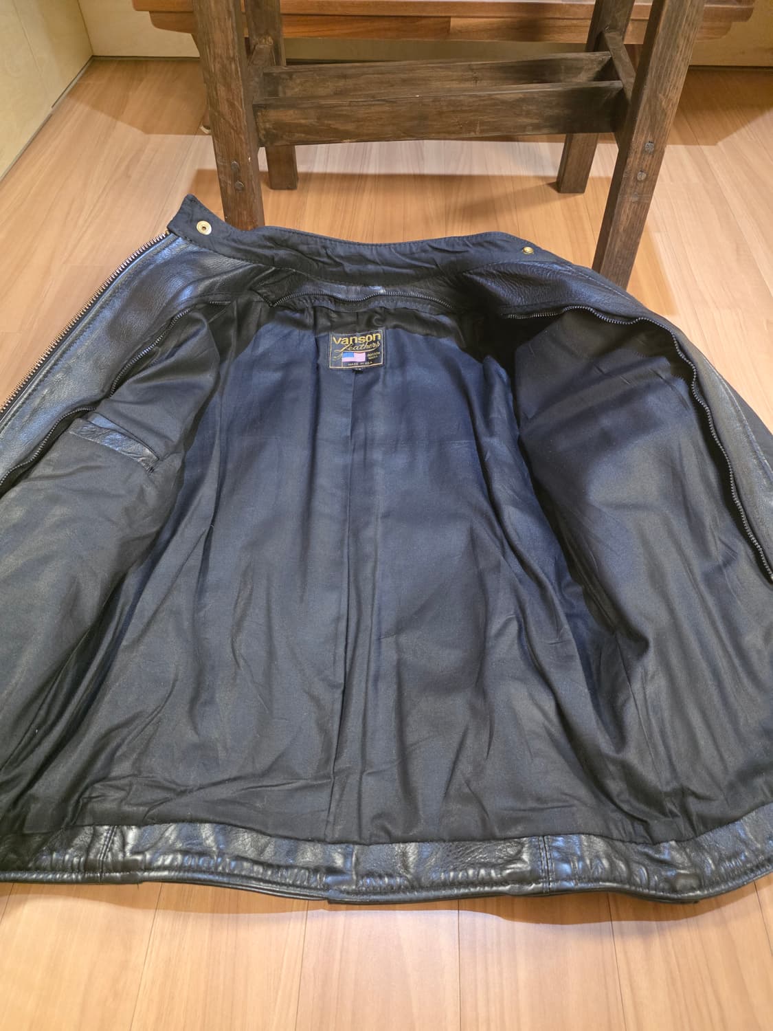 Vanson (벤슨) 싱글라이더 자켓 36 (M사이즈) 상품이미지7