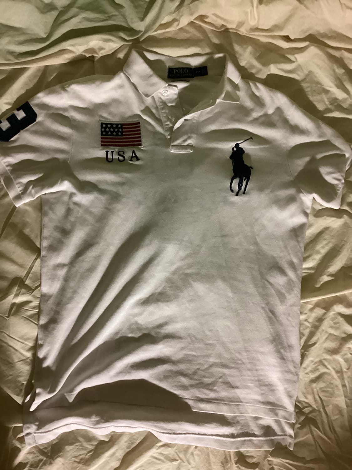 폴로 빅포니 USA 성조기 카라티 상품이미지1