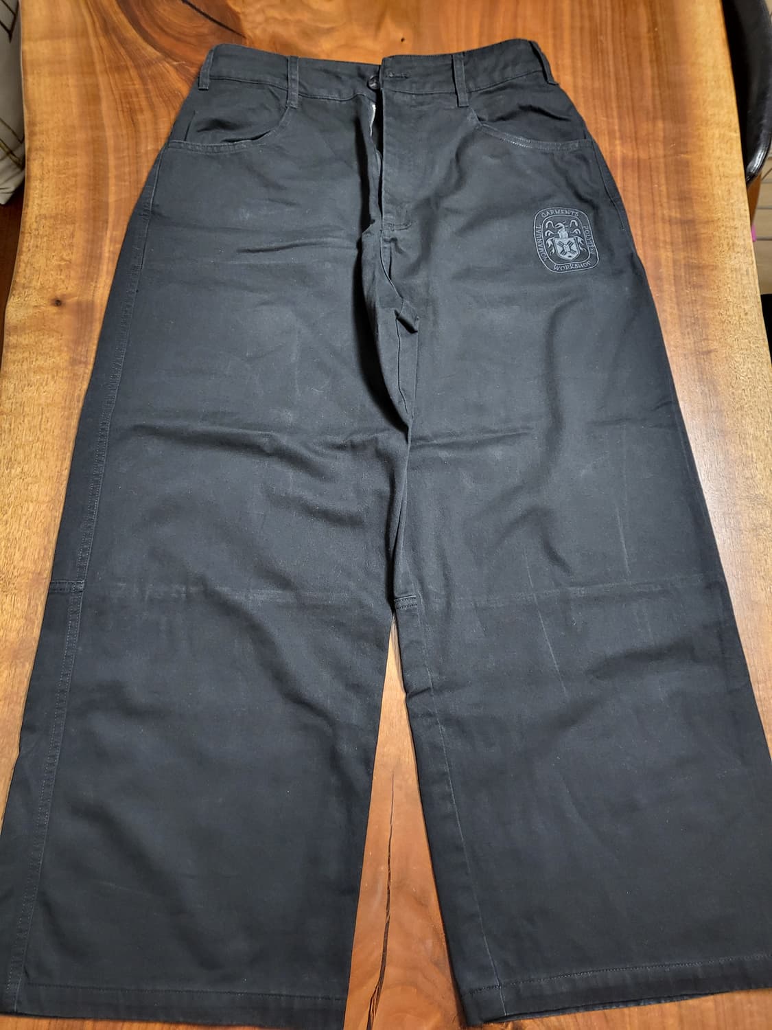 노마뉴얼 폴리테루 콜라보 코튼 와이드 팬츠 상품이미지1