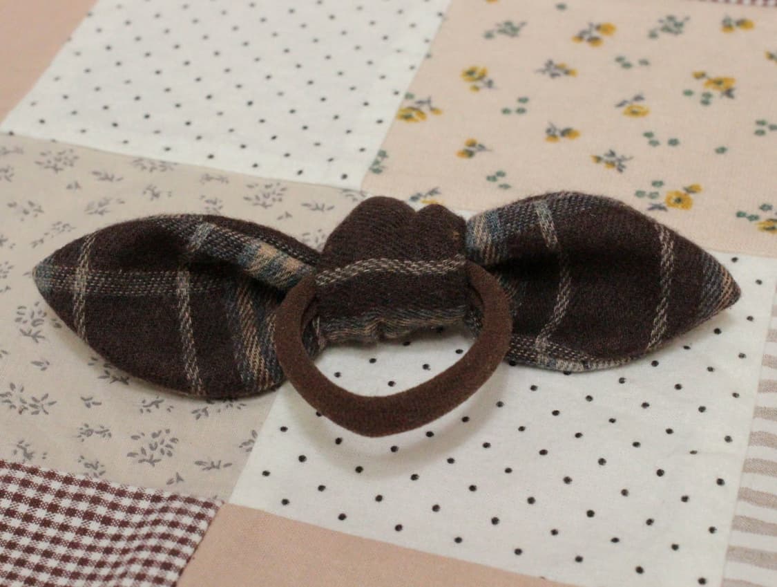 핸드메이드 리본 머리끈 2개세트 상품이미지6