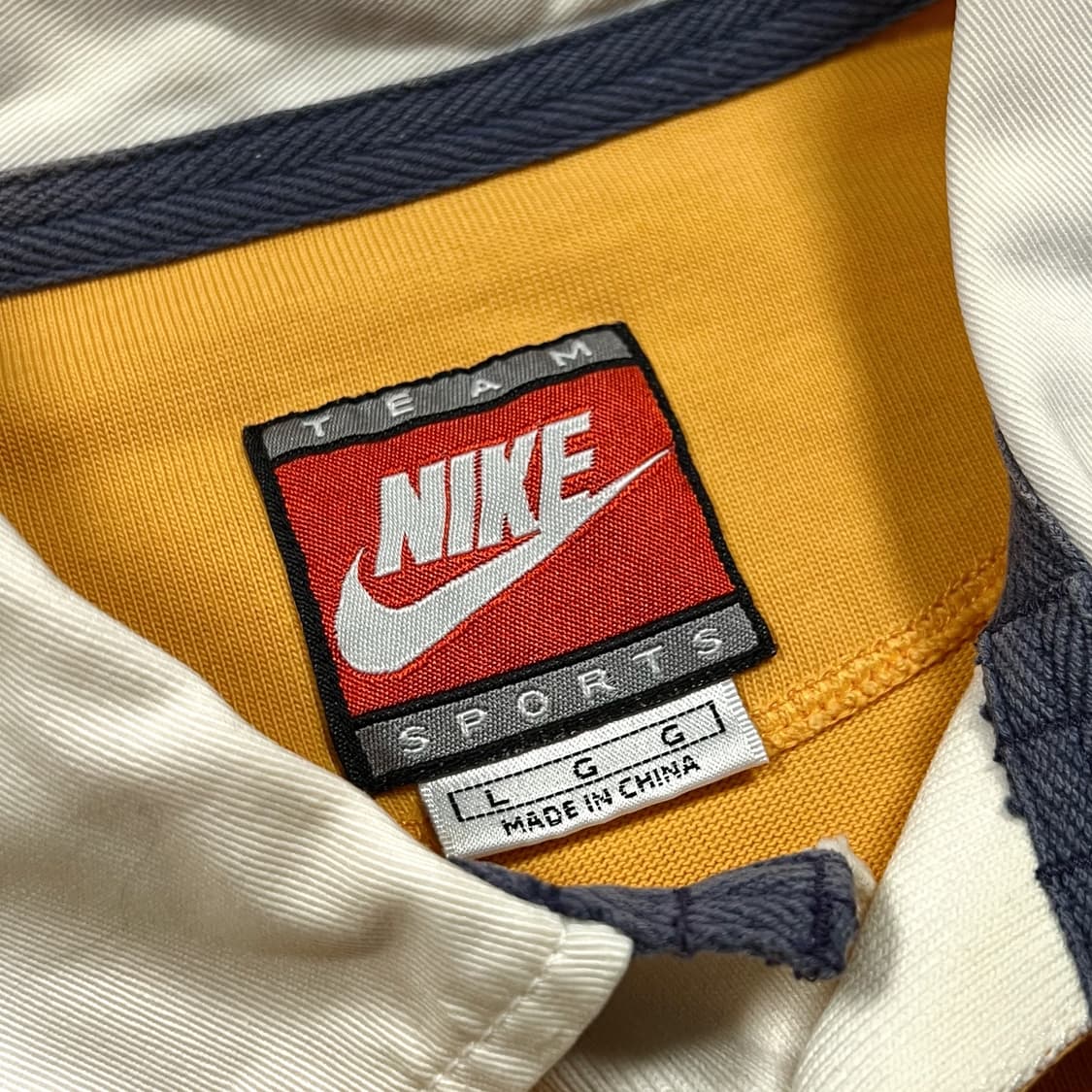 90's 나이키 미드스우시 올드스쿨 럭비티 상품이미지7