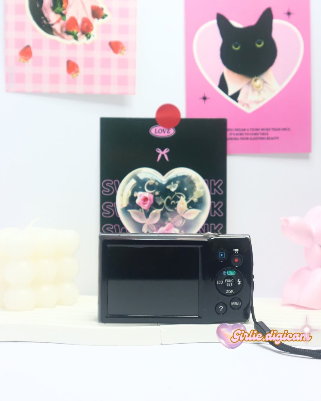 *희귀 -시크한 블랙* 캐논 익서스 145 / 익시 120 디카 상품이미지3