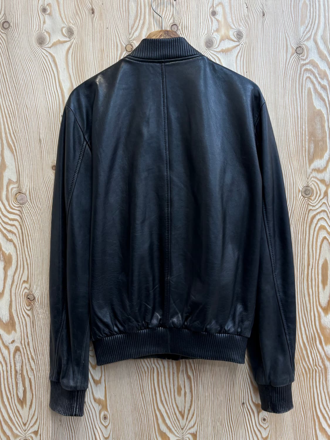 캘빈클라인 레더 봄버자켓 상품이미지4