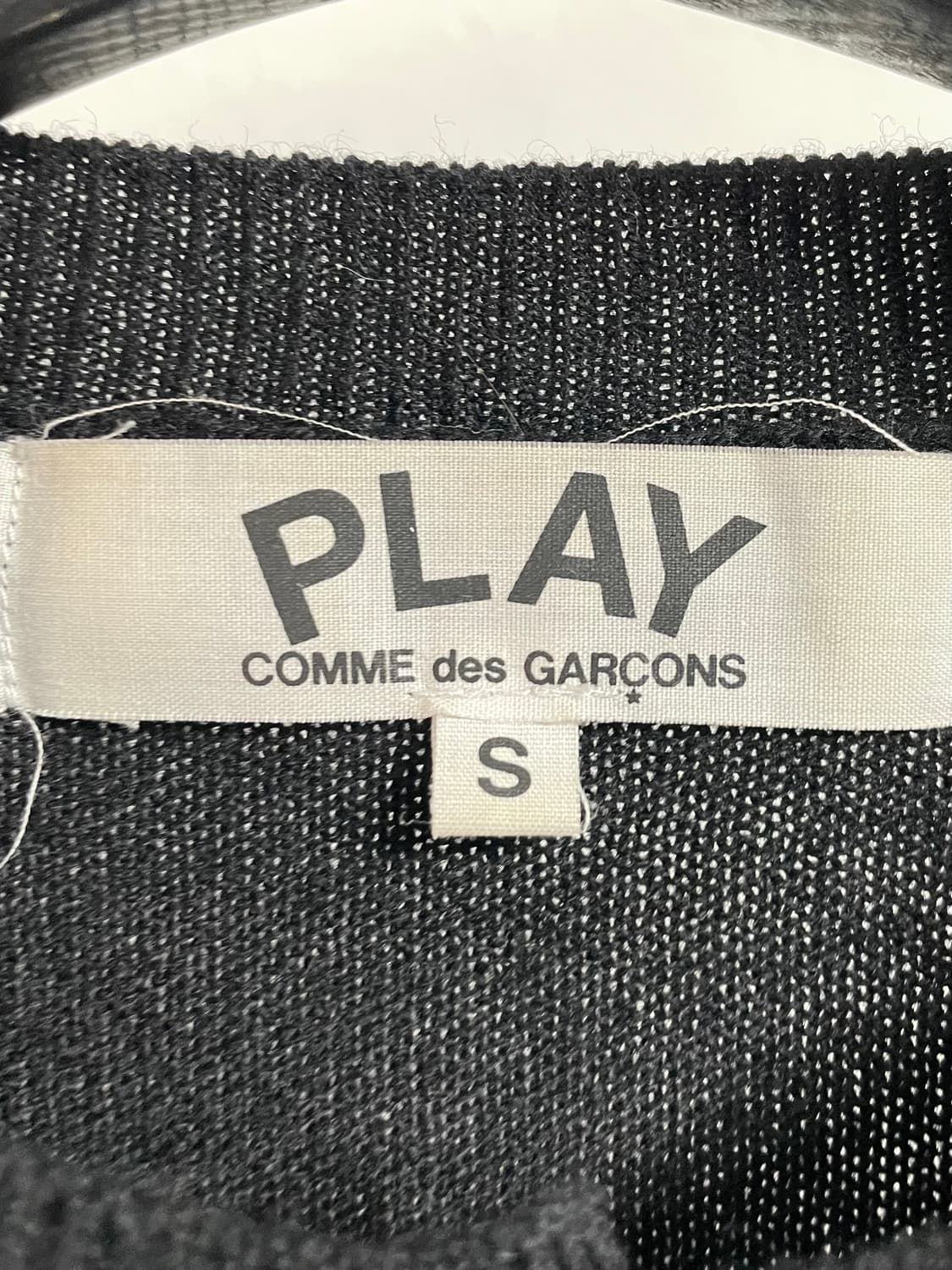 꼼데가르송 우먼스 와펜 라운드 가디건 (on.476) 상품이미지5