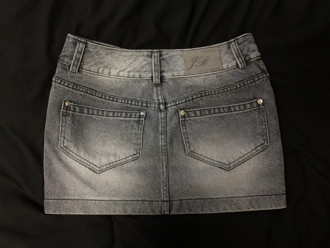 제드비드 로우웨스트 스커트 그레이 상품이미지2