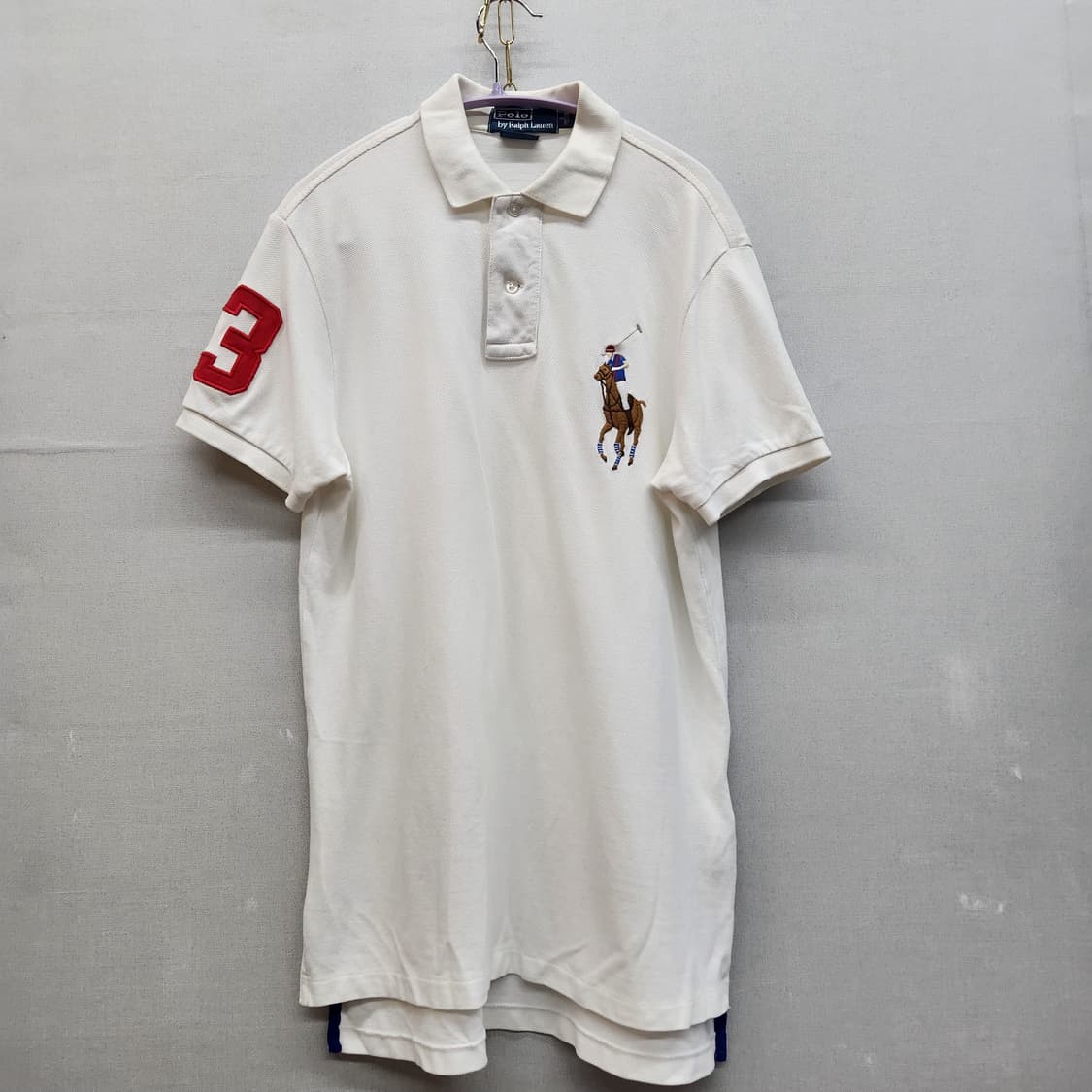 폴로랄프로렌 빅 멀티포니 반팔카라 S(M) 남여공용 상품이미지1