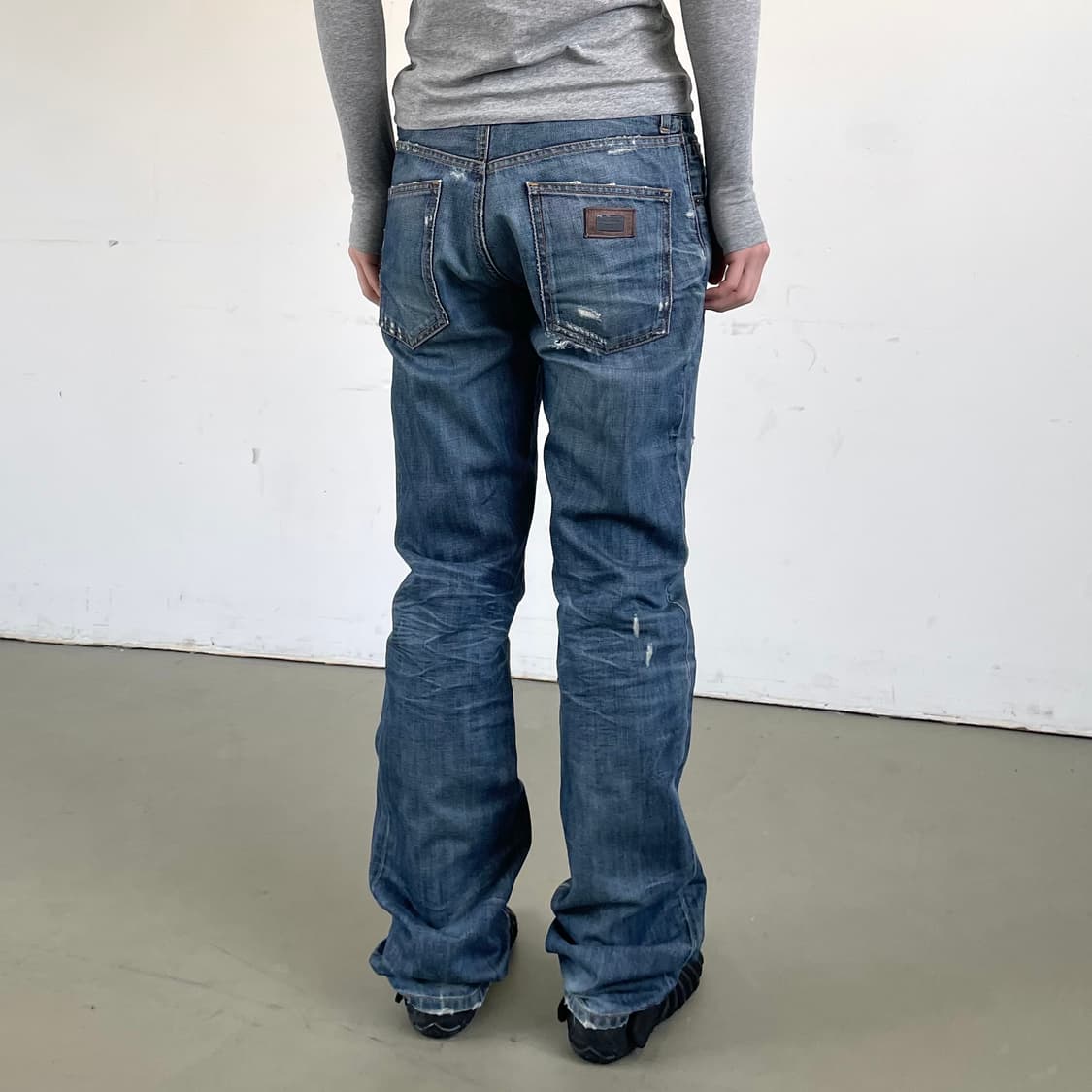 돌체앤가바나 데미지 데님 팬츠 상품이미지3