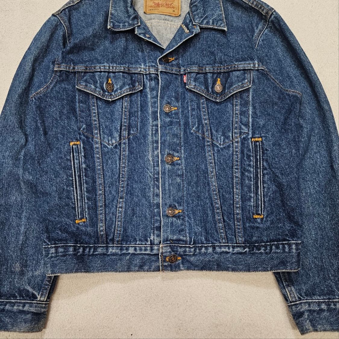 Made in USA 90s 리바이스 데님 자켓 38 상품이미지3