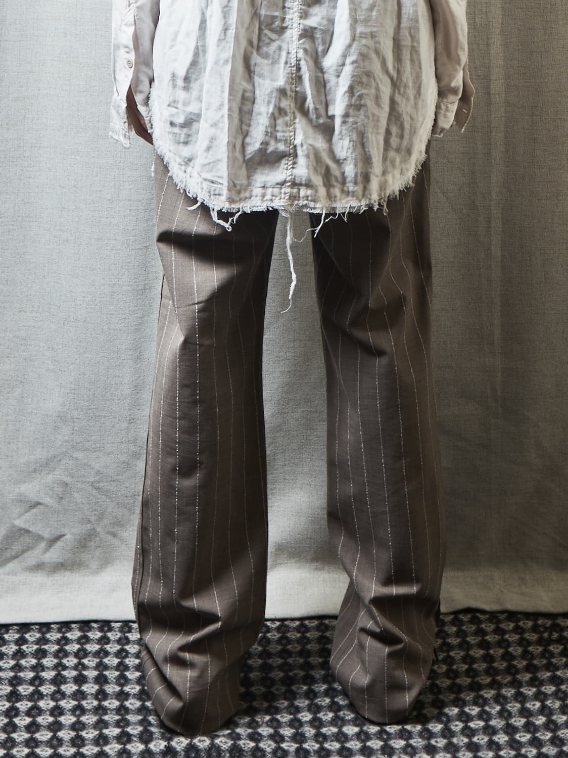 maison flaneur 18ss 울 팬츠 상품이미지10