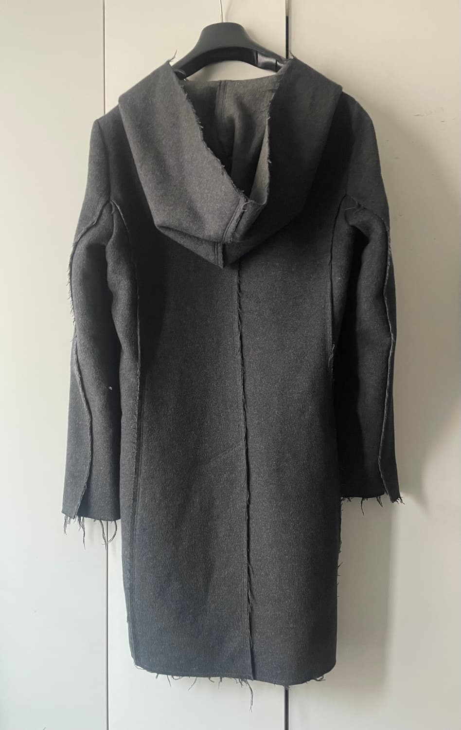 No Id asymmetrical hood coat 상품이미지2