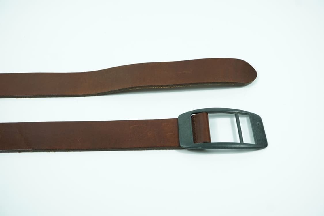 아메카지 무드 리얼 통가죽 슬라이더 벨트 상품이미지2