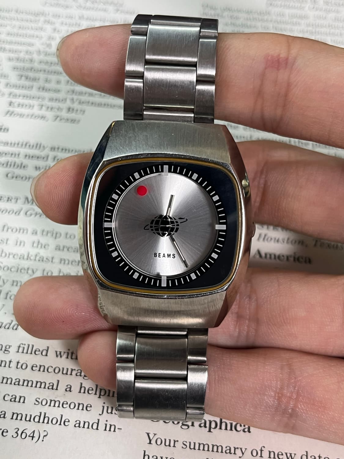 BEAMS 빈티지 쿼츠 상품이미지7