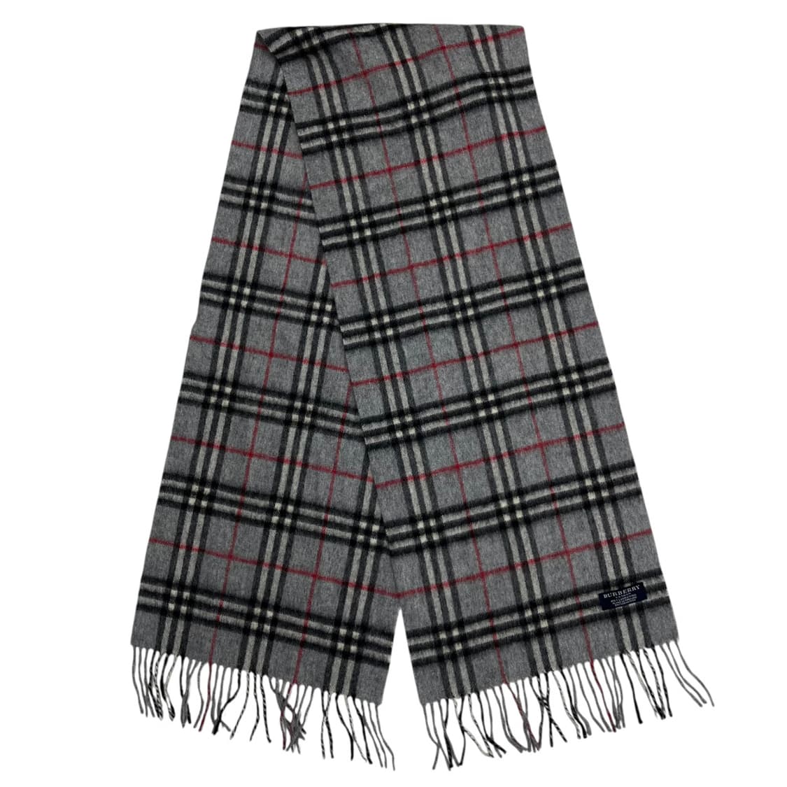 버버리 그레이 노바체크 램스울 머플러 상품이미지3