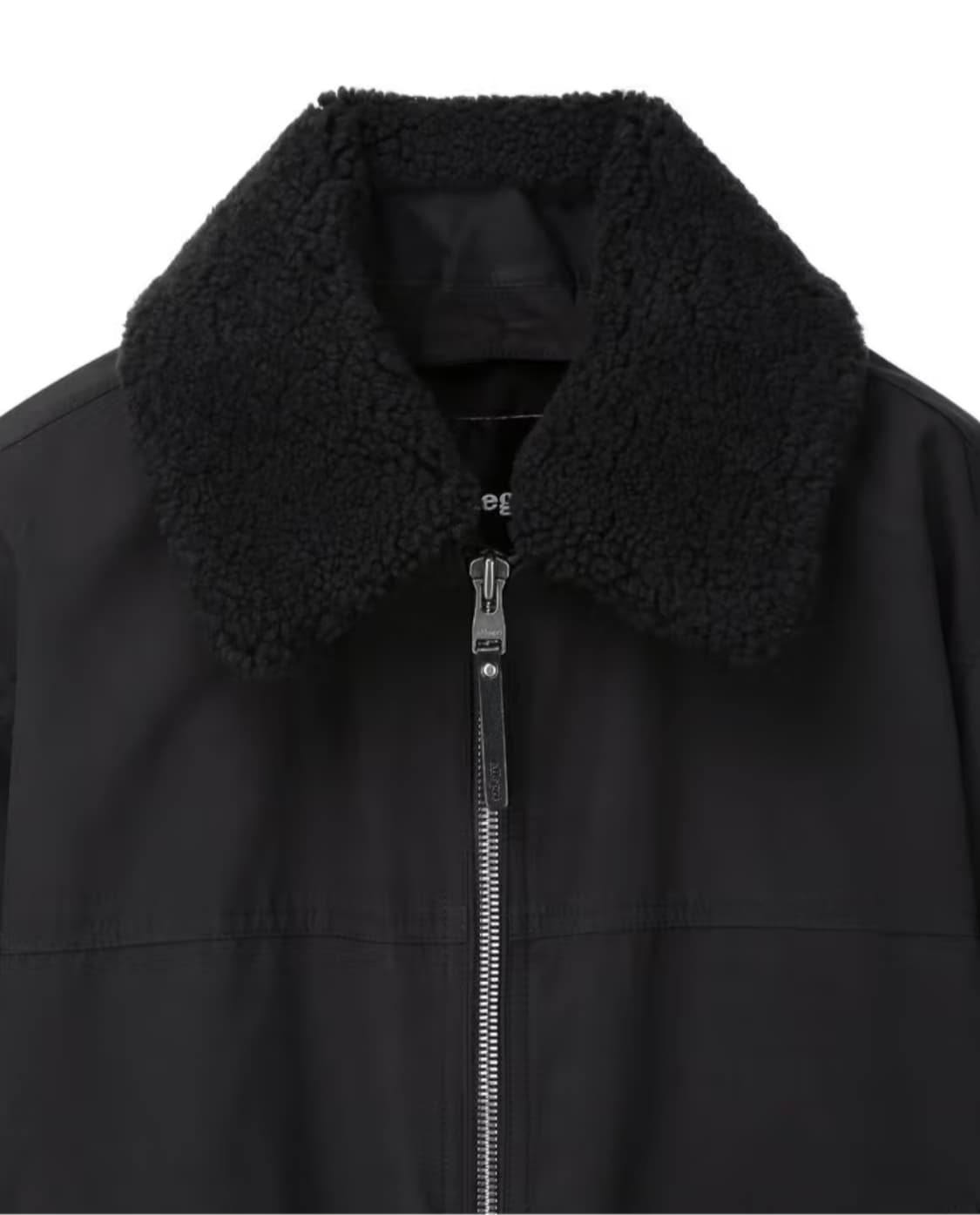 알레그리 블랙  양털무스탕점퍼 54 상품이미지5