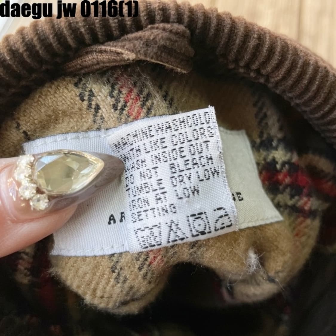 아르마니 익스체인지 코듀로이 자켓 상품이미지5