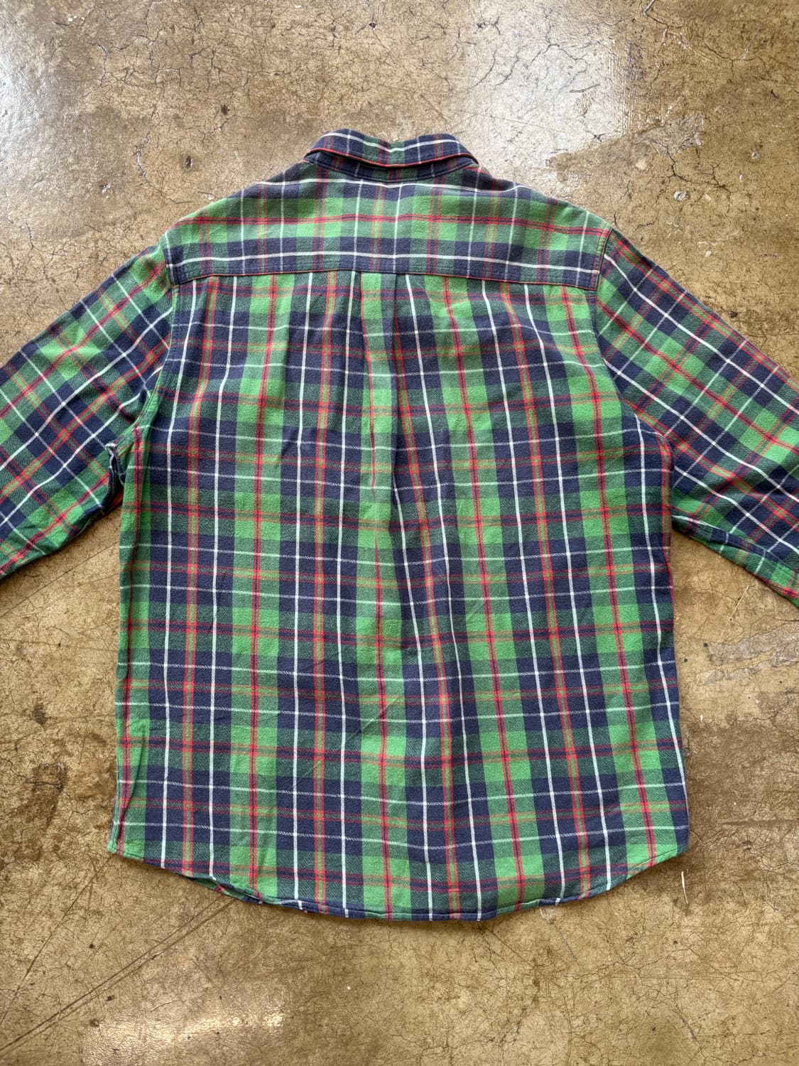 엘엘빈 빈티지 플란넬 체크 셔츠 상품이미지5