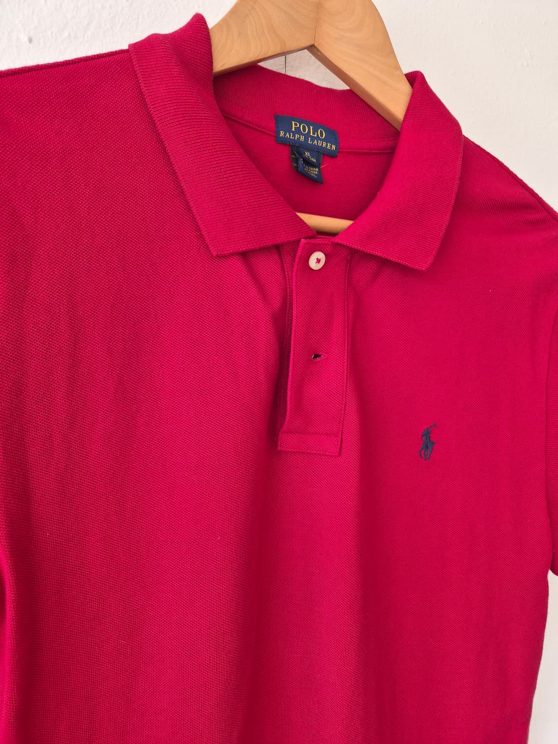 폴로랄프로렌 주니어 레드 PK카라반팔티셔츠 상품이미지4