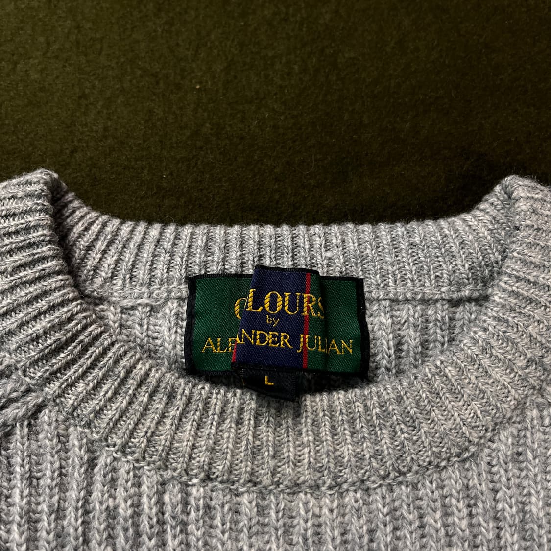 알렉산더 줄리안 울100 니트(실측확인) 상품이미지2