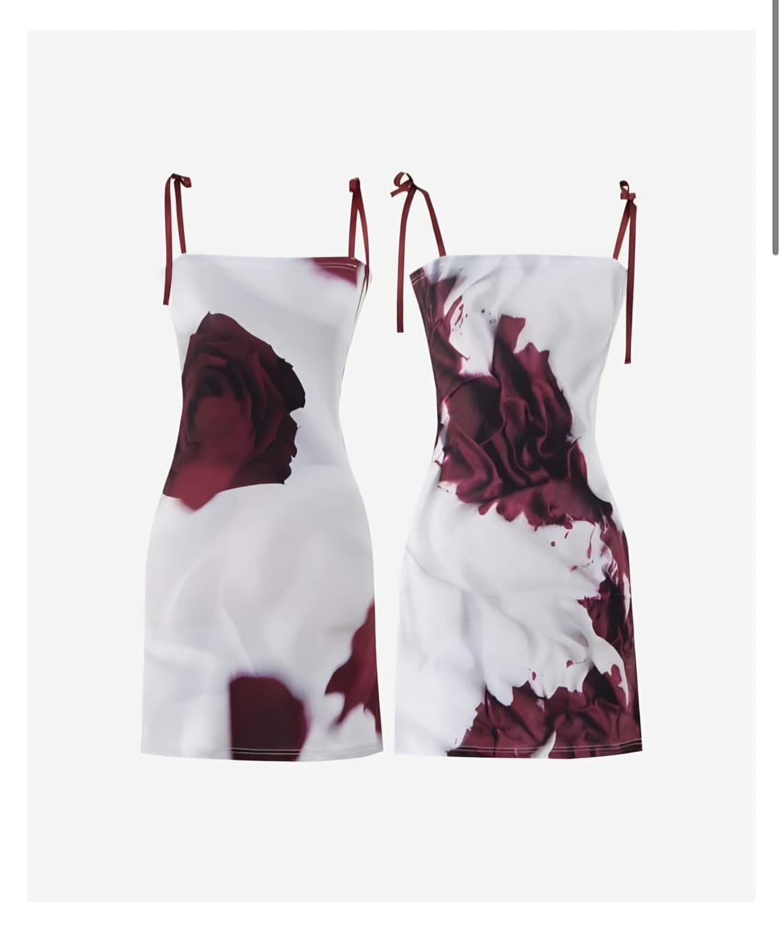 달링유어배드 새틴 미니 드레스 템테이션 상품이미지1