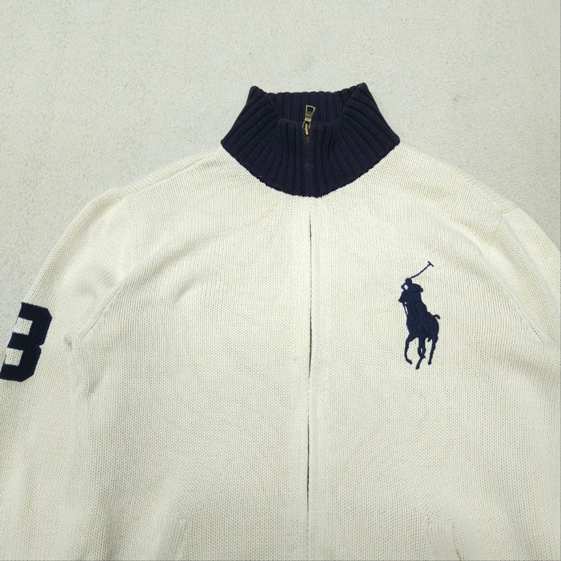 폴로 랄프 로렌 빅포니 니트 집업 XL18-20 상품이미지3
