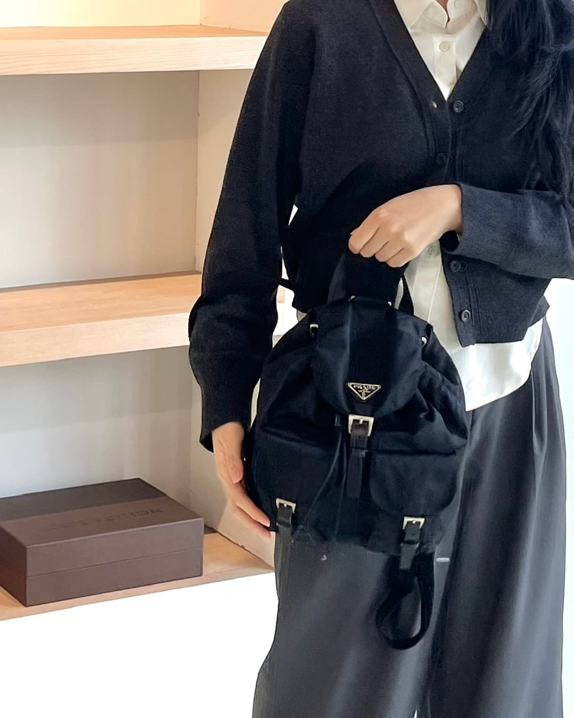 프라다 빈티지 백팩 스몰 상품이미지8