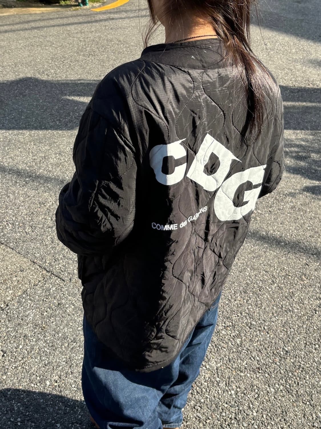CDG x Alpha Industries 경량패딩 라이너 자켓 상품이미지1