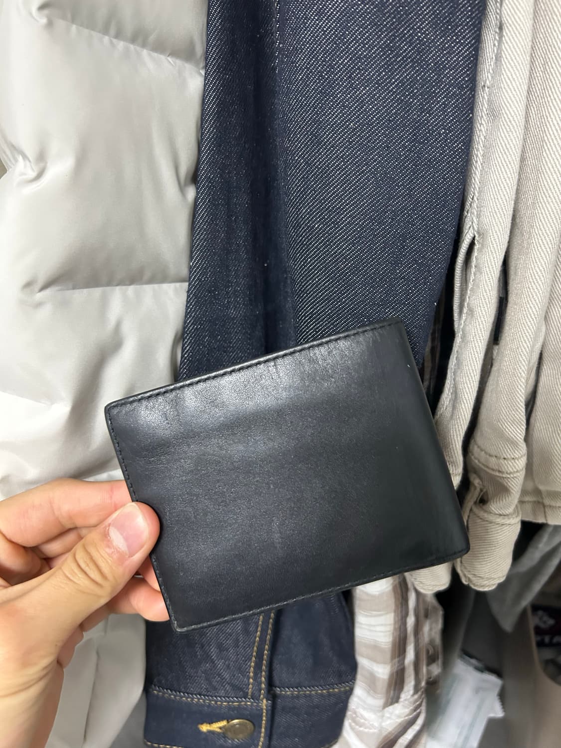 라코스테 블랙 반지갑 상품이미지2