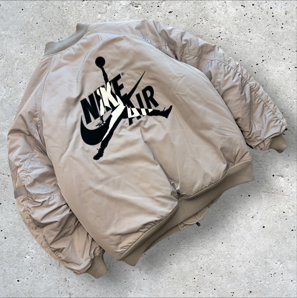 [L] 나이키 에어 조던 점프맨 빅로고 기모안감 자켓 점퍼 C487 상품이미지1