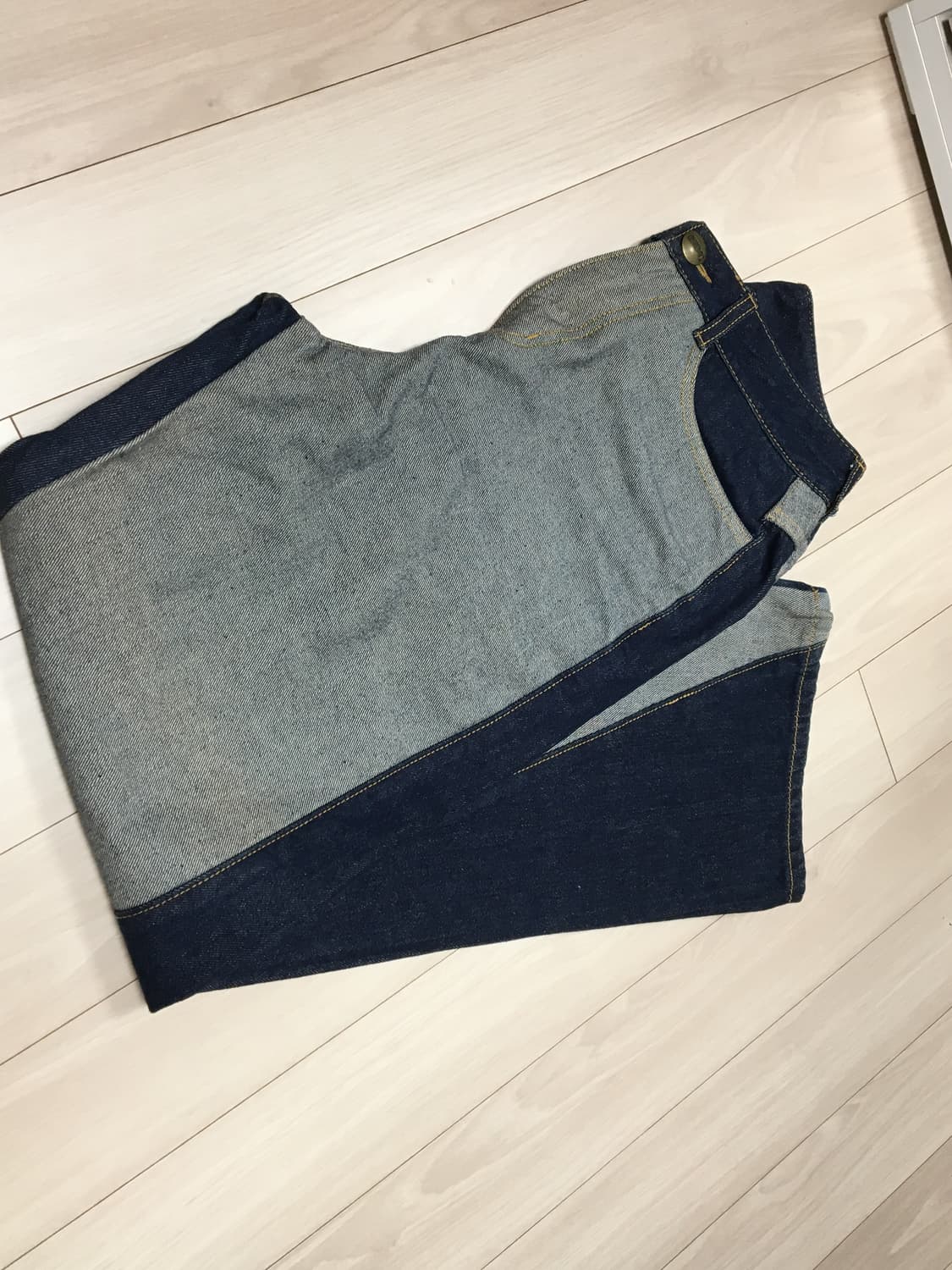 스컬프터 Sculptor 스티치 데님 팬츠 상품이미지3