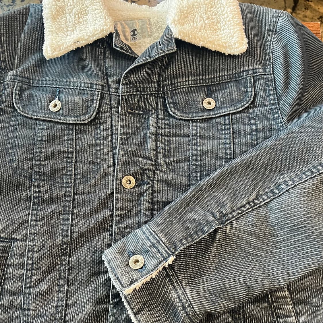 타케오 키쿠치 골덴 쉐르파 자켓 상품이미지4