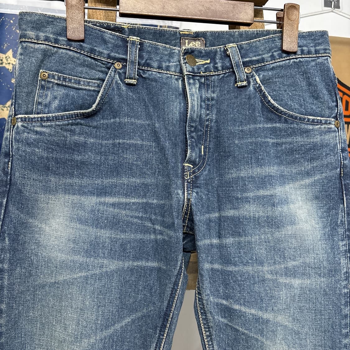 00s 리 아메리칸 라이더스 빈티지 워시드 데님팬츠 N901   상품이미지3