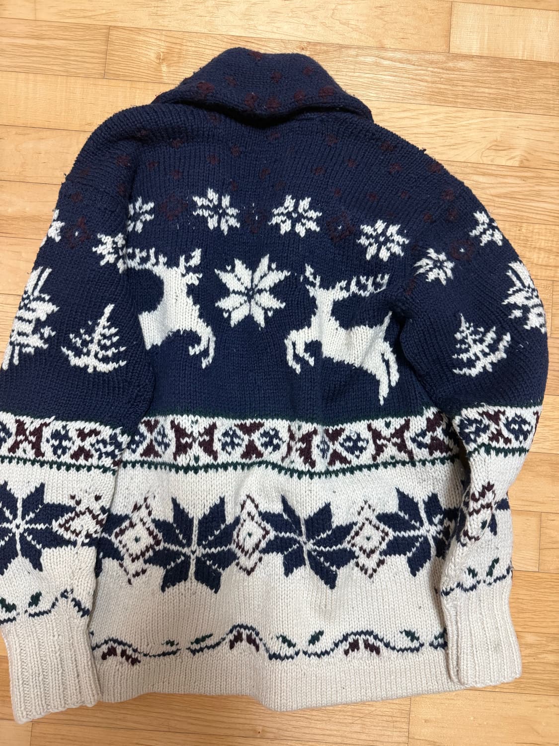 폴로 랄프로렌 코위찬 니트 가디건 XL 상품이미지2