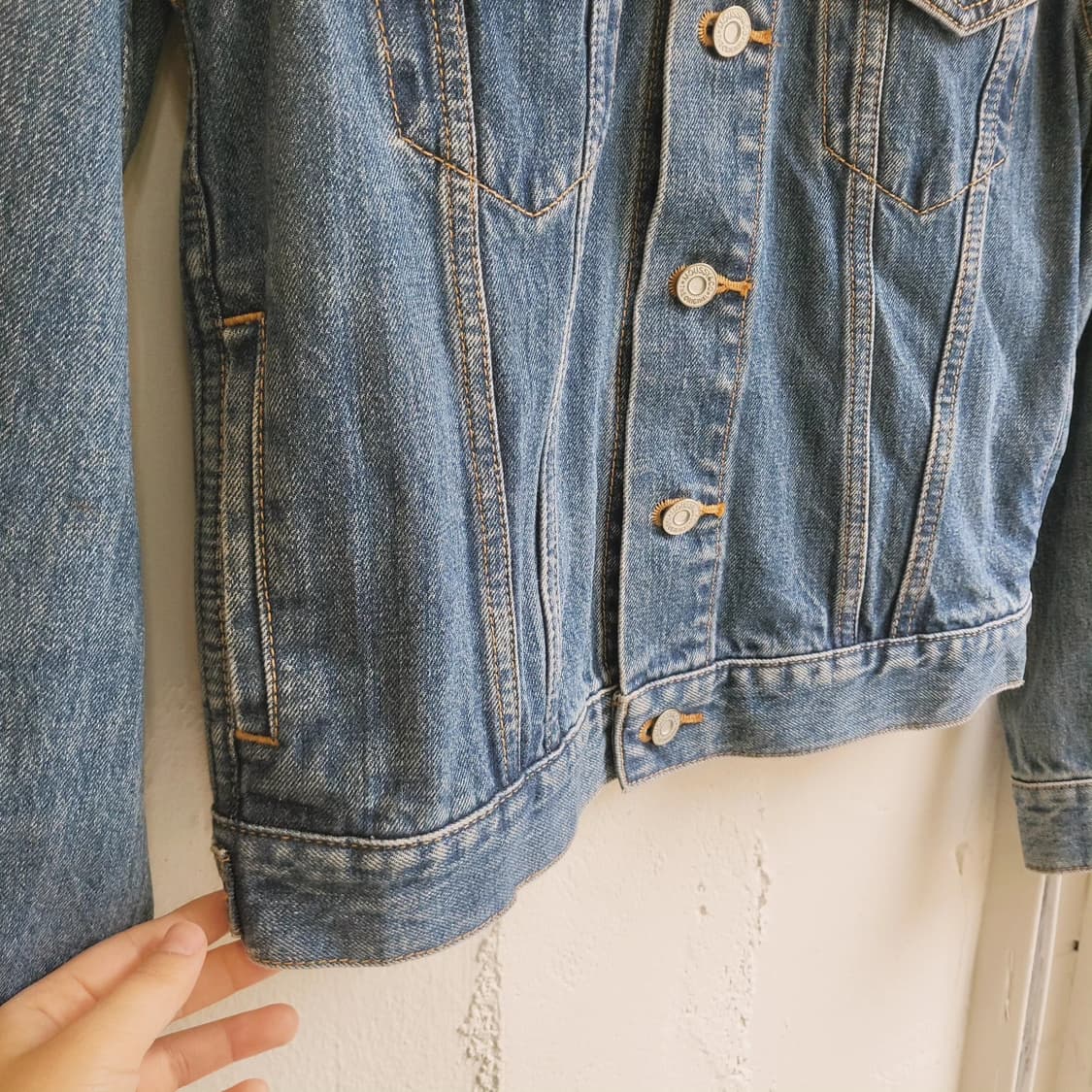 Moussy 중청 클래식 데님 자켓 상품이미지5