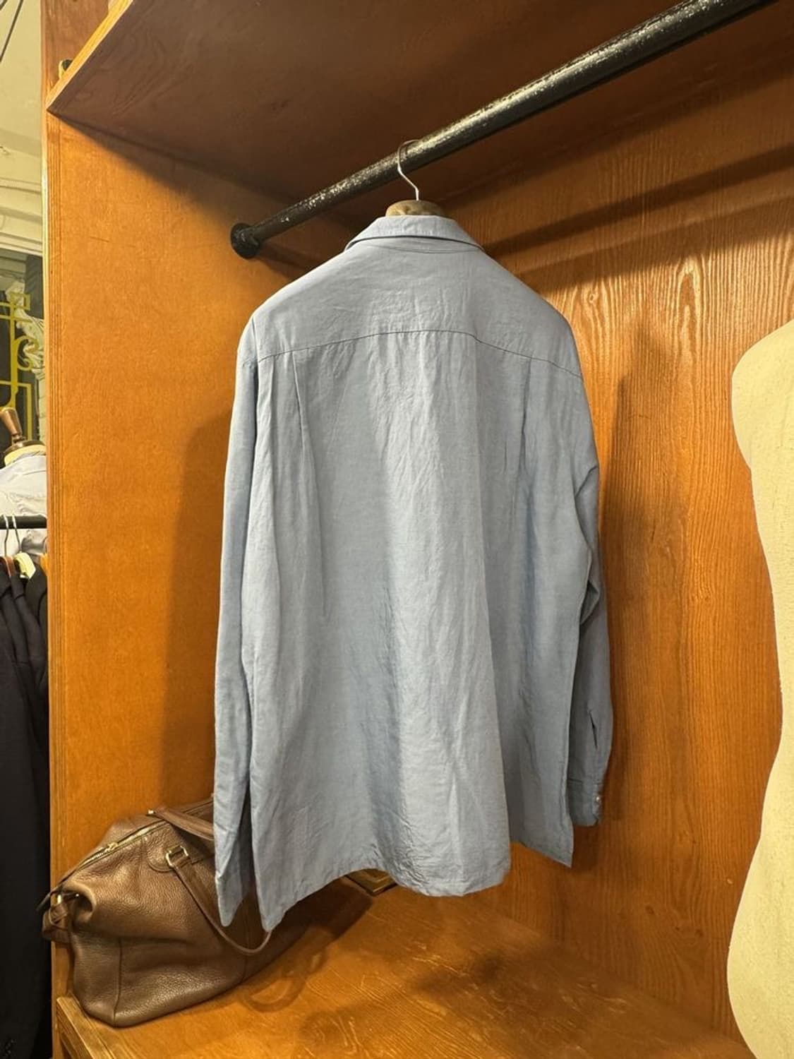 카모시타 레이온 오픈칼라 셔츠 상품이미지4