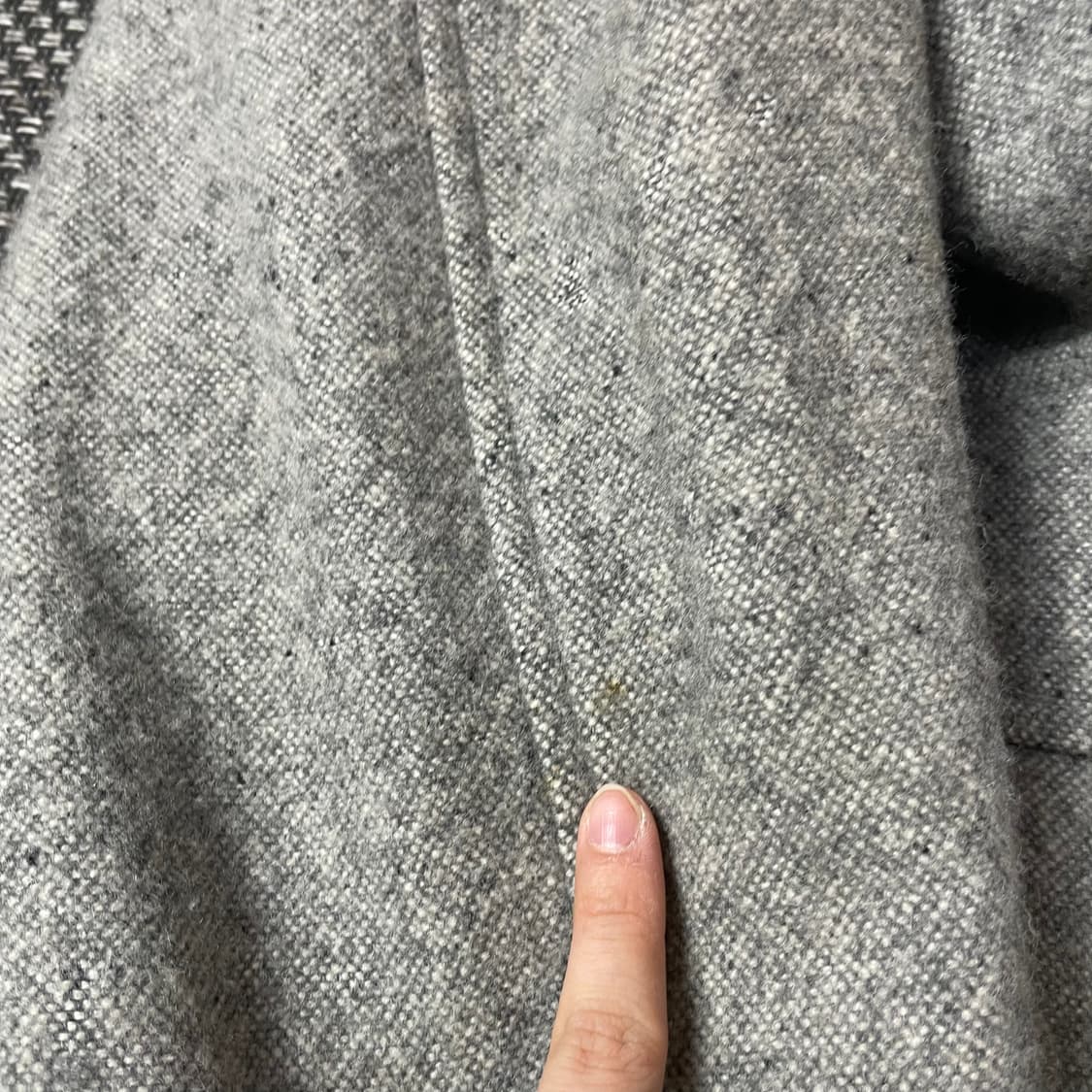 런던포그 그레이 투포켓 코트 100 상품이미지6