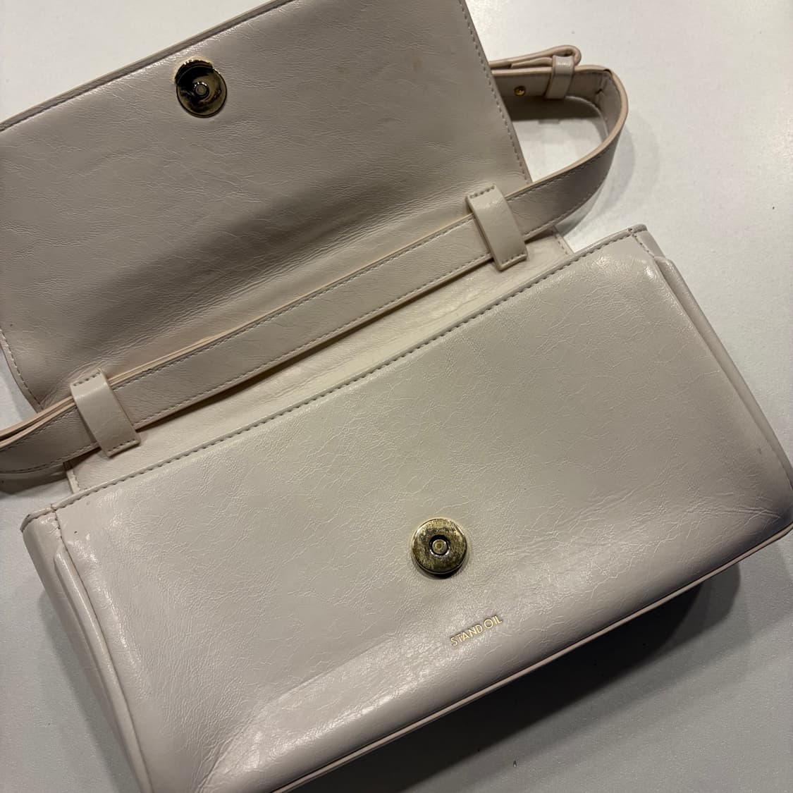 스탠드오일 버터백 크림 숄더백 상품이미지4