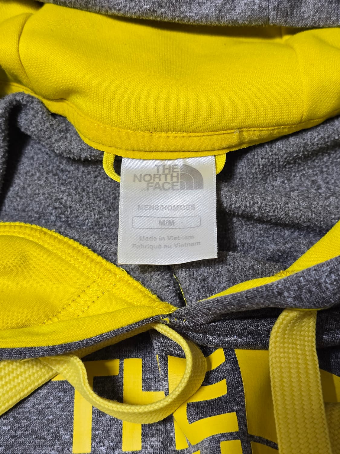 노스페이스 회색 후드티 M (남/여) 상품이미지3